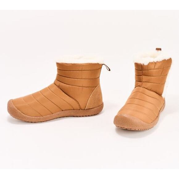 Lamo Water Resistant Memory Foam Puffer Boots Size 7 Brown Chestnut - Picture 11 of 11